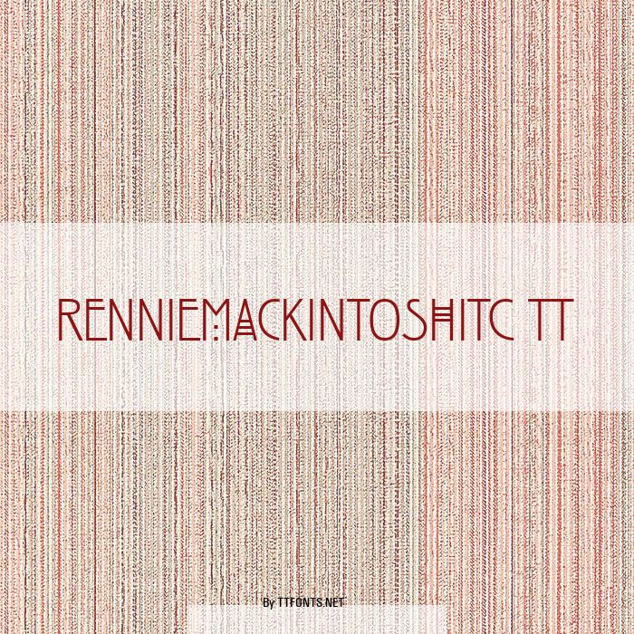 RennieMackintoshITC TT example